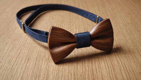 Découvrez le nœud papillon en bois : une touche écoresponsable élégante